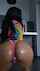 brunnete ass oiled