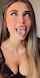 ahegao blond vampire teeth