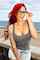 big tits tattoos redhead