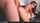 camgirl brunette bangs
