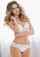 blonde lingerie model
