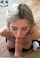 amateur blonde kneeling