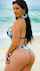 big ass model bikini