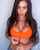 brunette beautiful cutting shirt