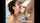 deepthroat gagging brunette