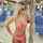 blonde bikini beach
