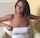 brunette model flashing