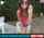 brunette outdoors advert