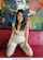 teen brunette stockings