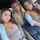 blonde brunettes sisters