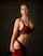 brunette model lingerie