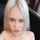white hair skinny pretty