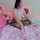 camgirl chubby purple hair