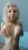 jiggling blonde cute