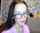 camgirl glasses blonde