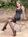 stockings outdoor high heels