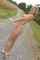 blonde public pantyhose
