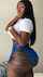 model ebony ass