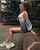 teen brunette glasses