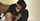 old brunette kissing