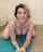 camgirl yoga cleavage