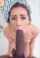 brunette bbc blowjob