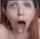 deepthroat redhead dildo