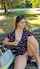 brunette outdoors masturbation