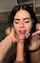nose ring blowjob brunette