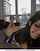 glasses teen fishnets