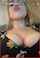 blonde big tits model