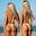 blondes models bikini