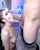 dark hair small tits blowjob