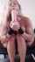 amateur blonde dildo