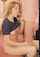 blond babe blow job