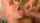 blond babe facial