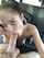 brunette fake taxi blowjob