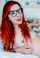 camgirl glasses redhead