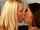 lesbians kissing hot