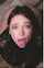 porn ad facial brunette
