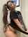ponytail glasses brown hair
