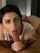 short hair blowjob brunette