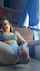 glasses dildo masturbating