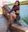 model straight brunette