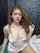 curly big tits white night gown