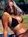 bikini blonde beach