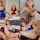 porn ad blue dress brazzers