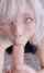 blowjob white hair pov