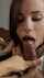 brunette blowjob deepthroat