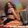 tattoo brunette hot
